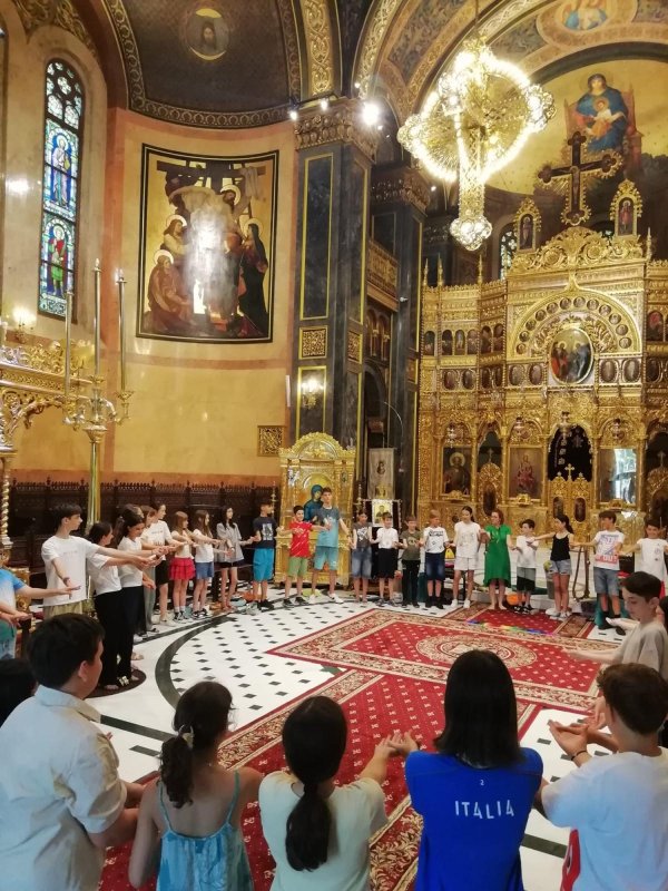 A treia ediție a taberei de vară pentru copii la Biserica Domniţa Bălaşa 336473