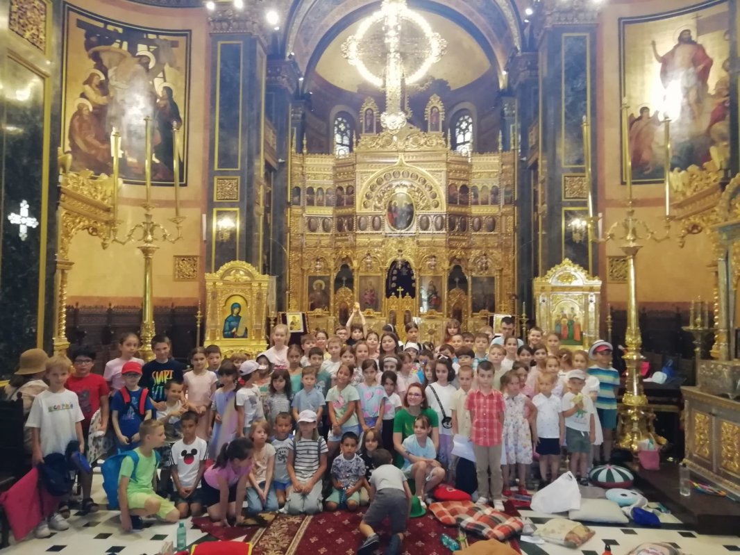 A treia ediție a taberei de vară pentru copii la Biserica Domniţa Bălaşa 336474