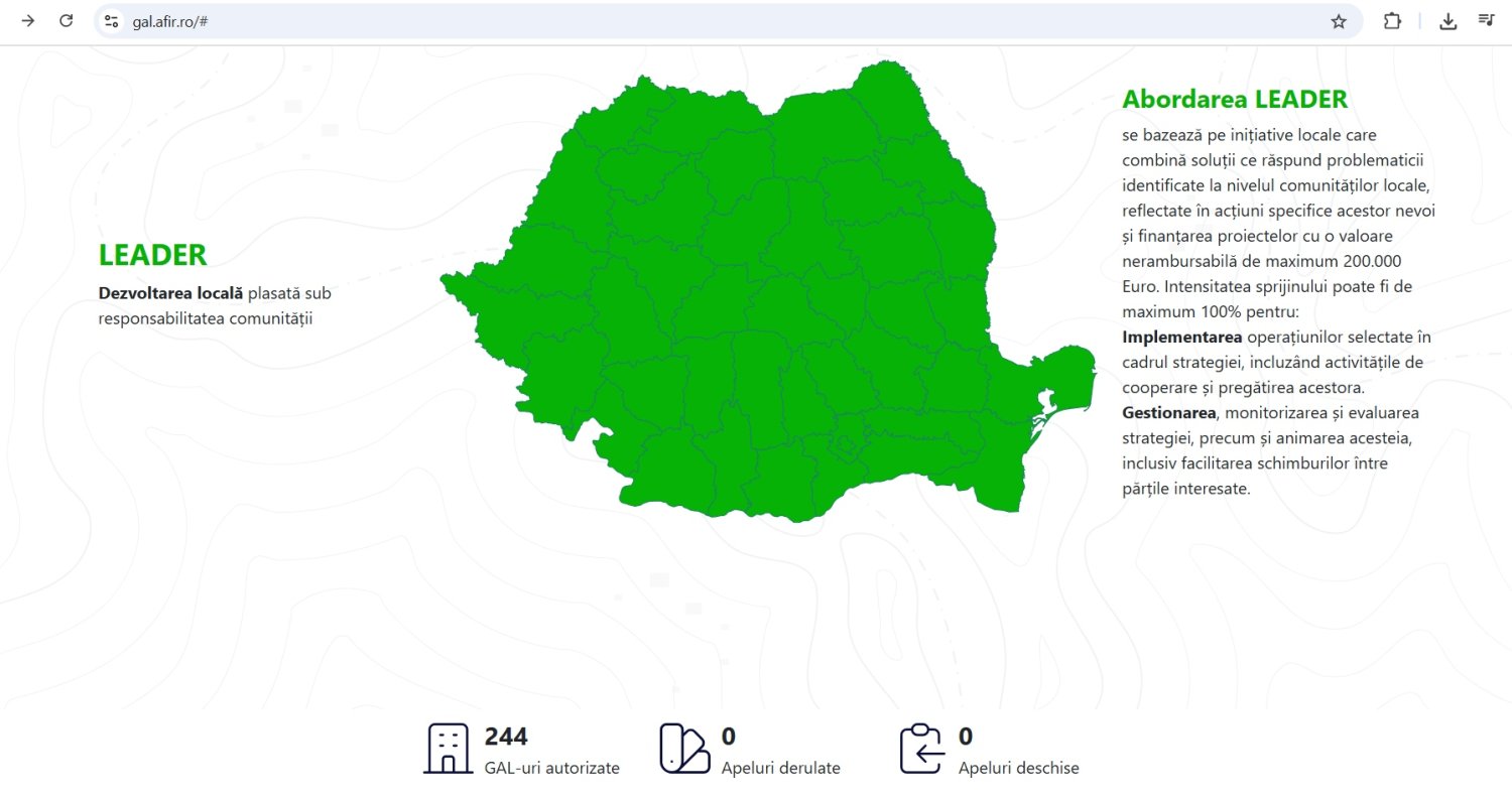 Platformă informatică pentru GAL-uri 336623