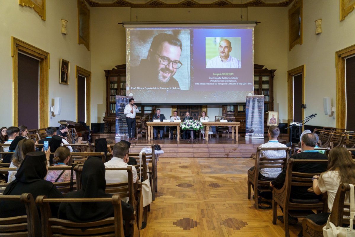 Masterclass de cânt bizantin la Iași 336964
