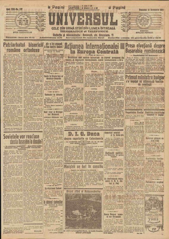 „Patriarhatul la care Biserica Română Ortodoxă are tot dreptul“ 336941