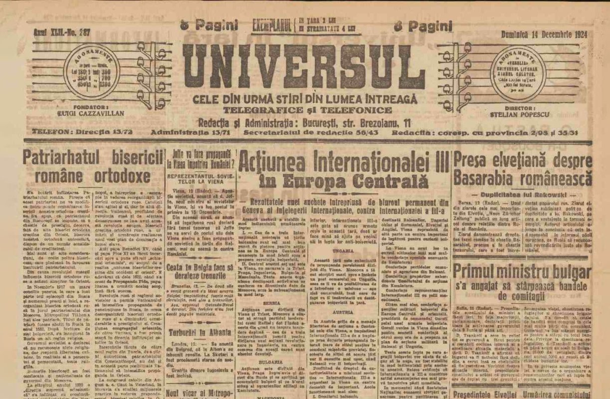 „Patriarhatul la care Biserica Română Ortodoxă are tot dreptul“ 337015