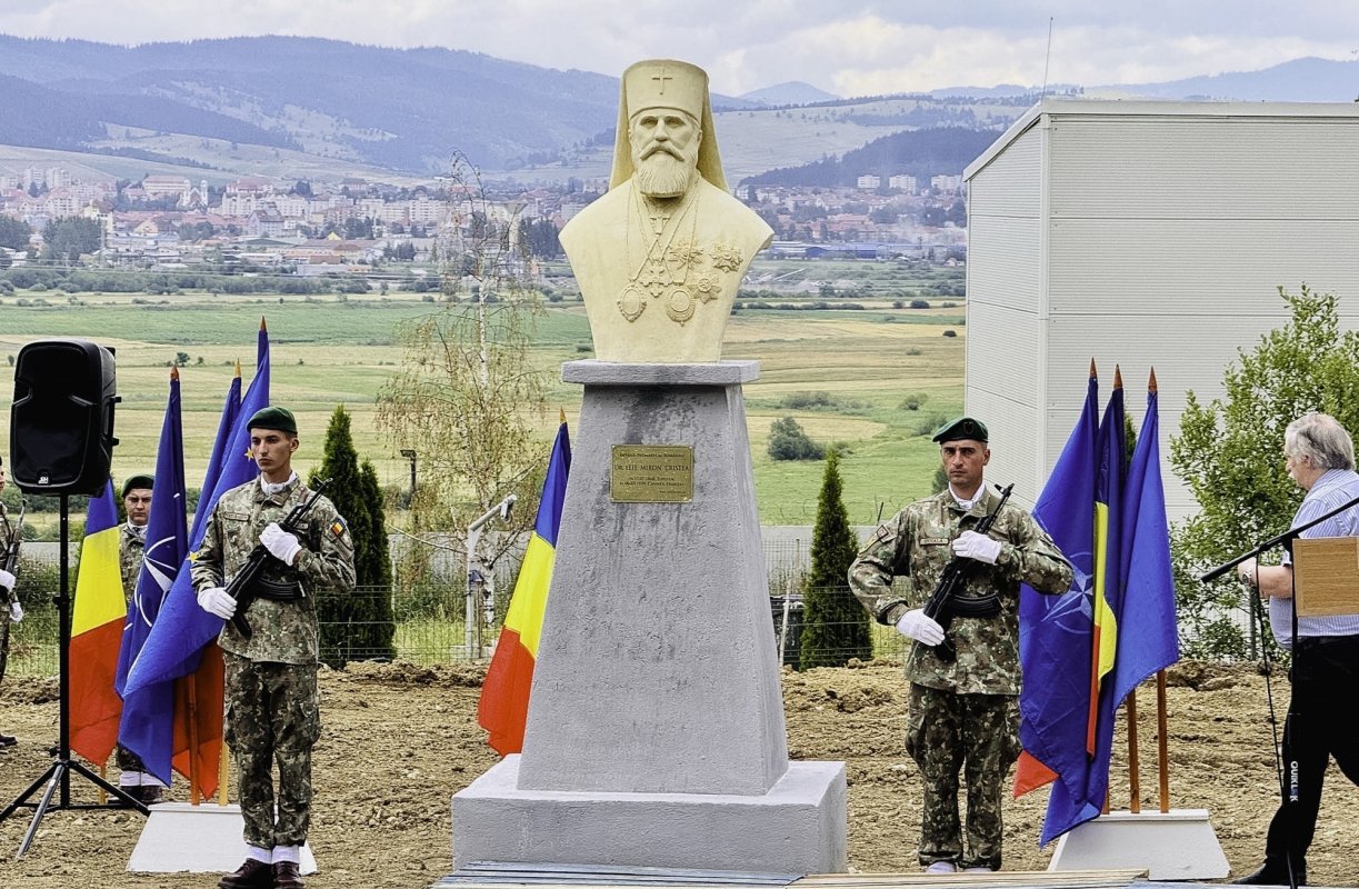 Ceremonia de dezvelire a bustului întâiului Patriarh al României, Elie Miron Cristea, la Miercurea‑Ciuc 337607