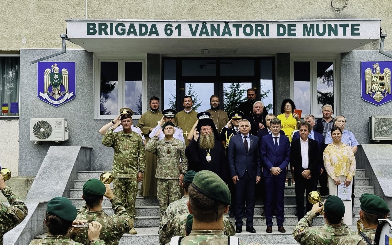 Ceremonia de dezvelire a bustului întâiului Patriarh al României, Elie Miron Cristea, la Miercurea‑Ciuc 337608