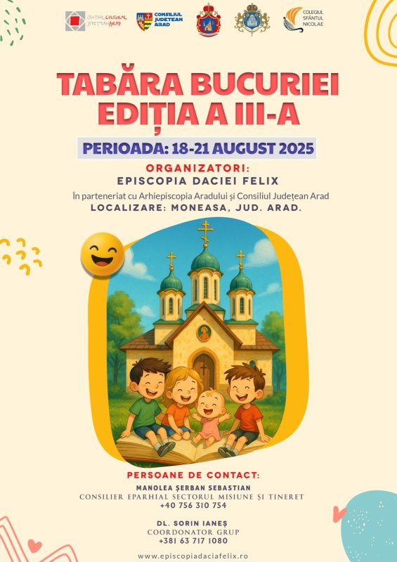 „Tabăra bucuriei” pentru tineri români din Serbia 337690