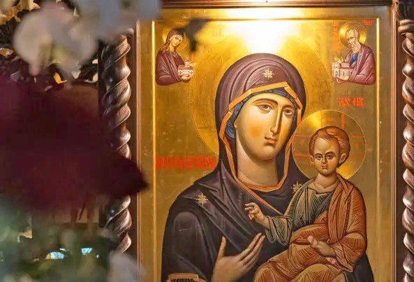 Icoana Maicii Domnului „Îndrumătoarea” în procesiune prin județul Teleorman 338046