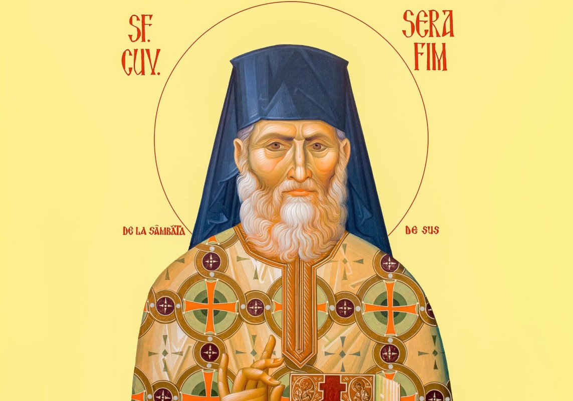 Acatistul Sfântului Cuvios Serafim cel Răbdător de la Sâmbăta de Sus (20 decembrie) 338037