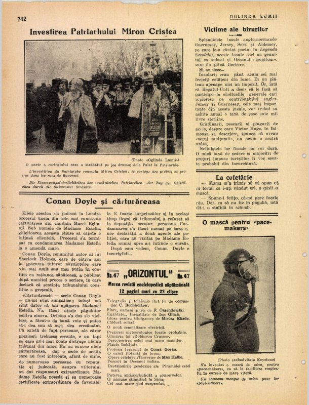 Presa a susţinut înfiinţarea Patriarhiei Române 338415