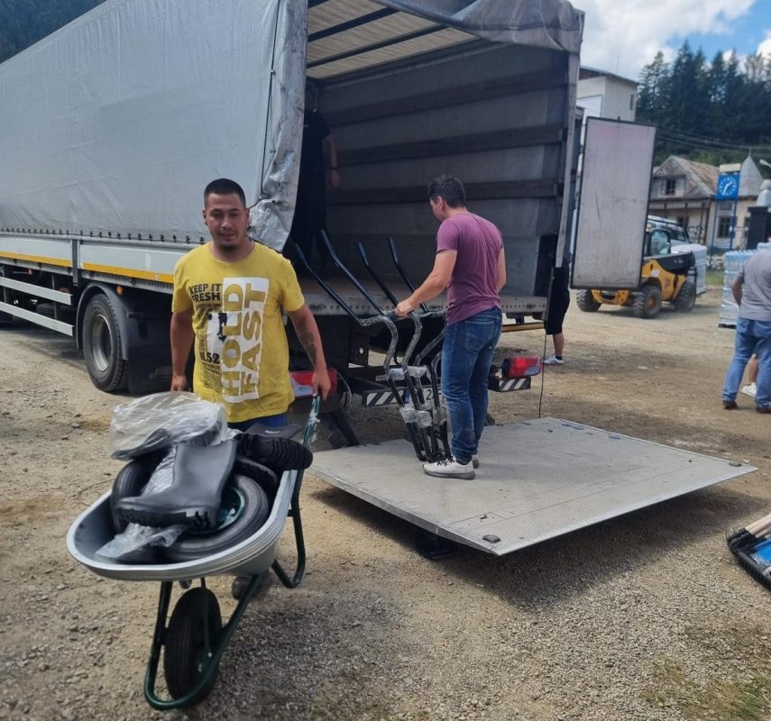 Sprijin din Banat pentru sinistrații din Suceava 338468