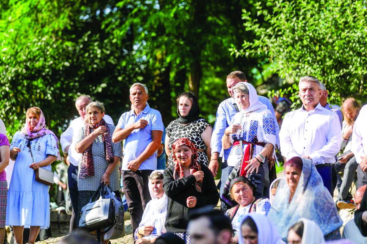 A fost așezată piatra de temelie pentru noua biserică a Mănăstirii Sihla 338597