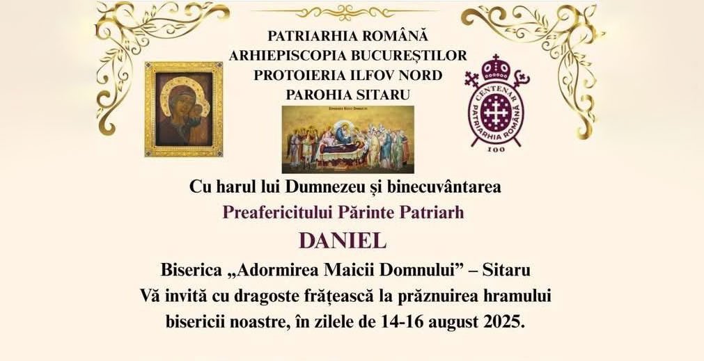 Icoana „Siriaca” la hramul Parohiei Sitaru din Ilfov 338694