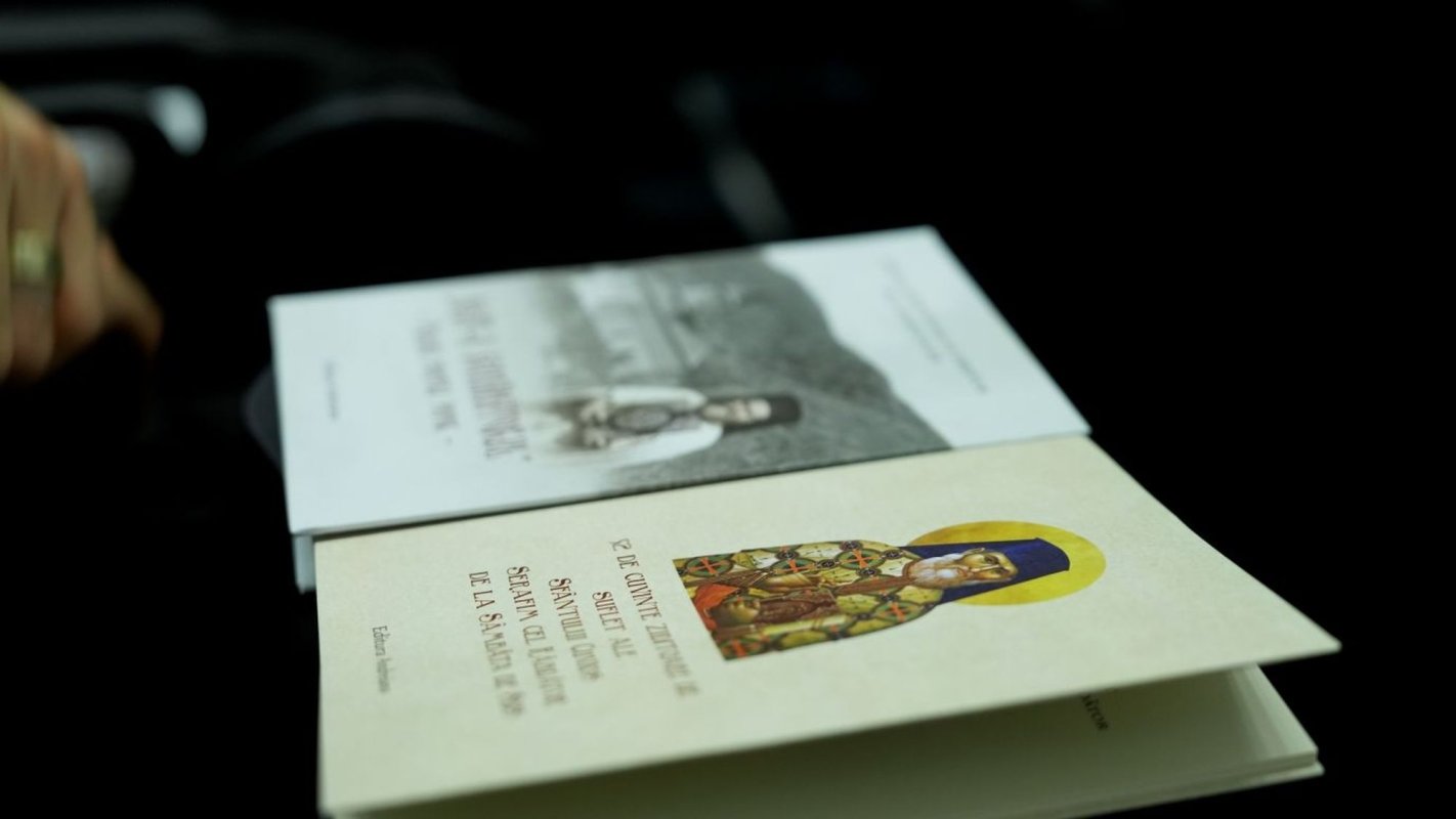 Conferință despre viața Sfântului Cuvios Serafim cel Răbdător de la Sâmbăta de Sus 339091