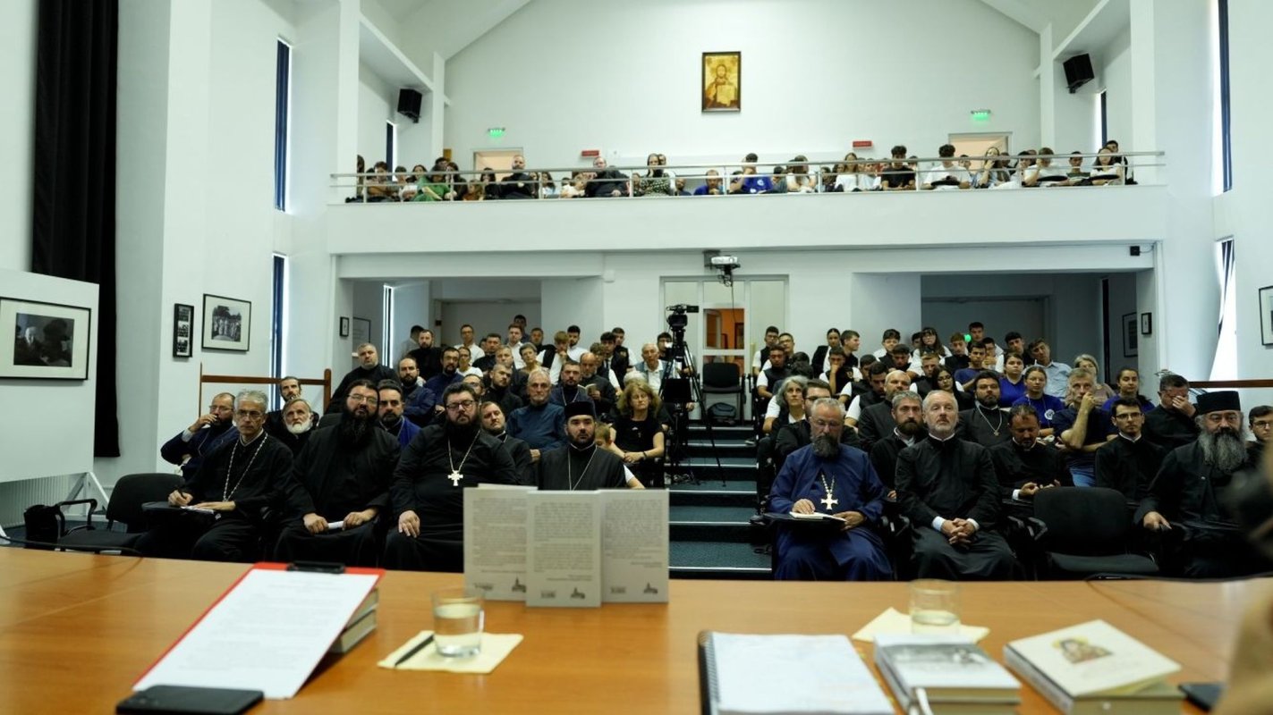 Conferință despre viața Sfântului Cuvios Serafim cel Răbdător de la Sâmbăta de Sus 339095