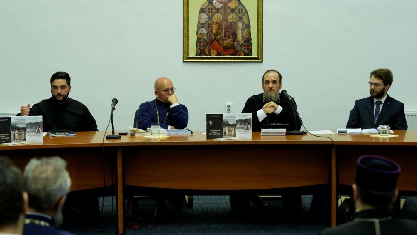 Conferință despre viața Sfântului Cuvios Serafim cel Răbdător de la Sâmbăta de Sus 339097