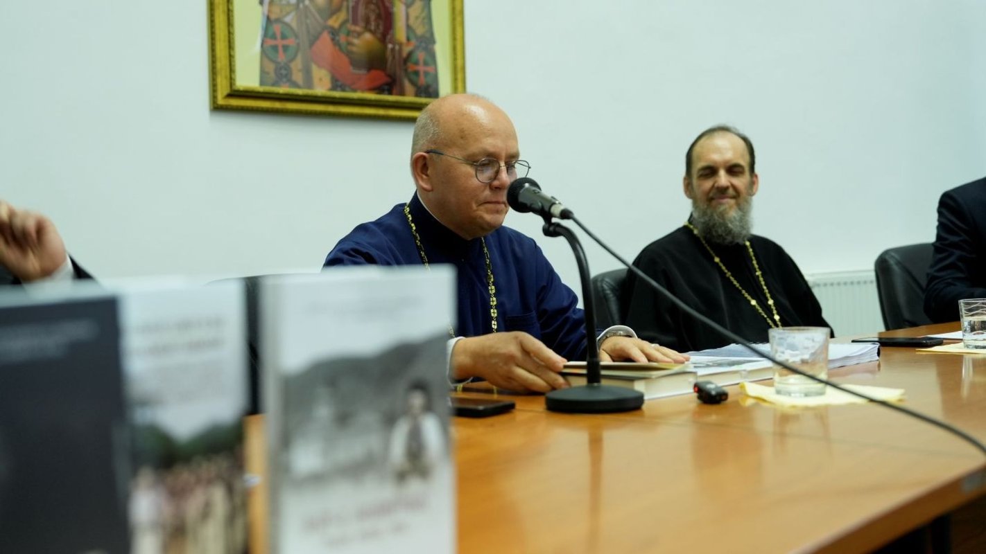 Conferință despre viața Sfântului Cuvios Serafim cel Răbdător de la Sâmbăta de Sus 339102