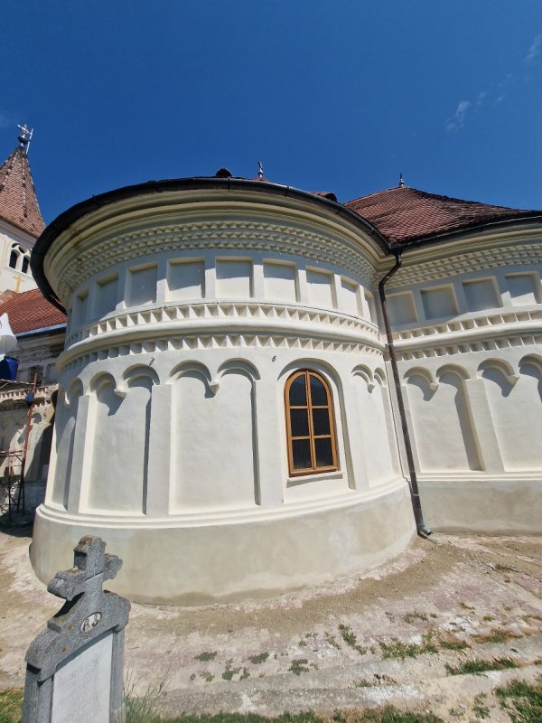 Lucrări de restaurare la Biserica „Sfântul Nicolae” din Turnu Roşu, judeţul Sibiu 339082