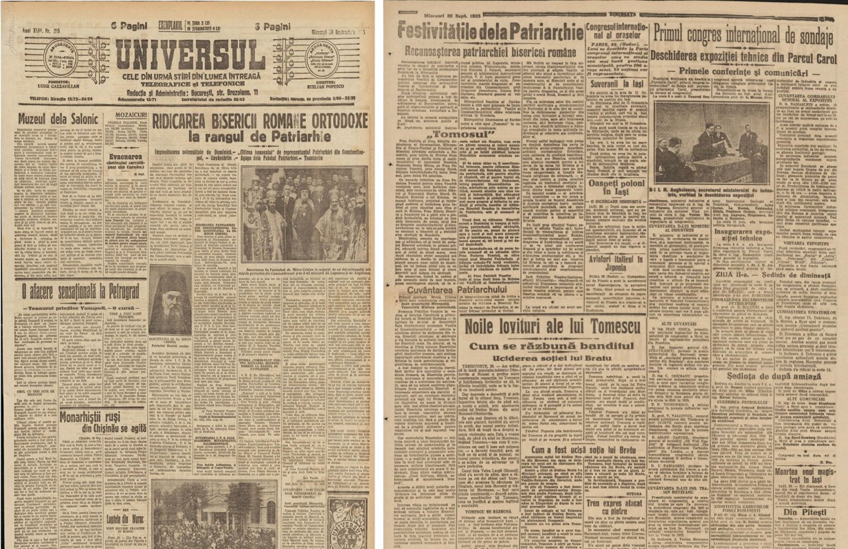 „O victorie a naţiunii”: înfiinţarea Patriarhiei Române 339574