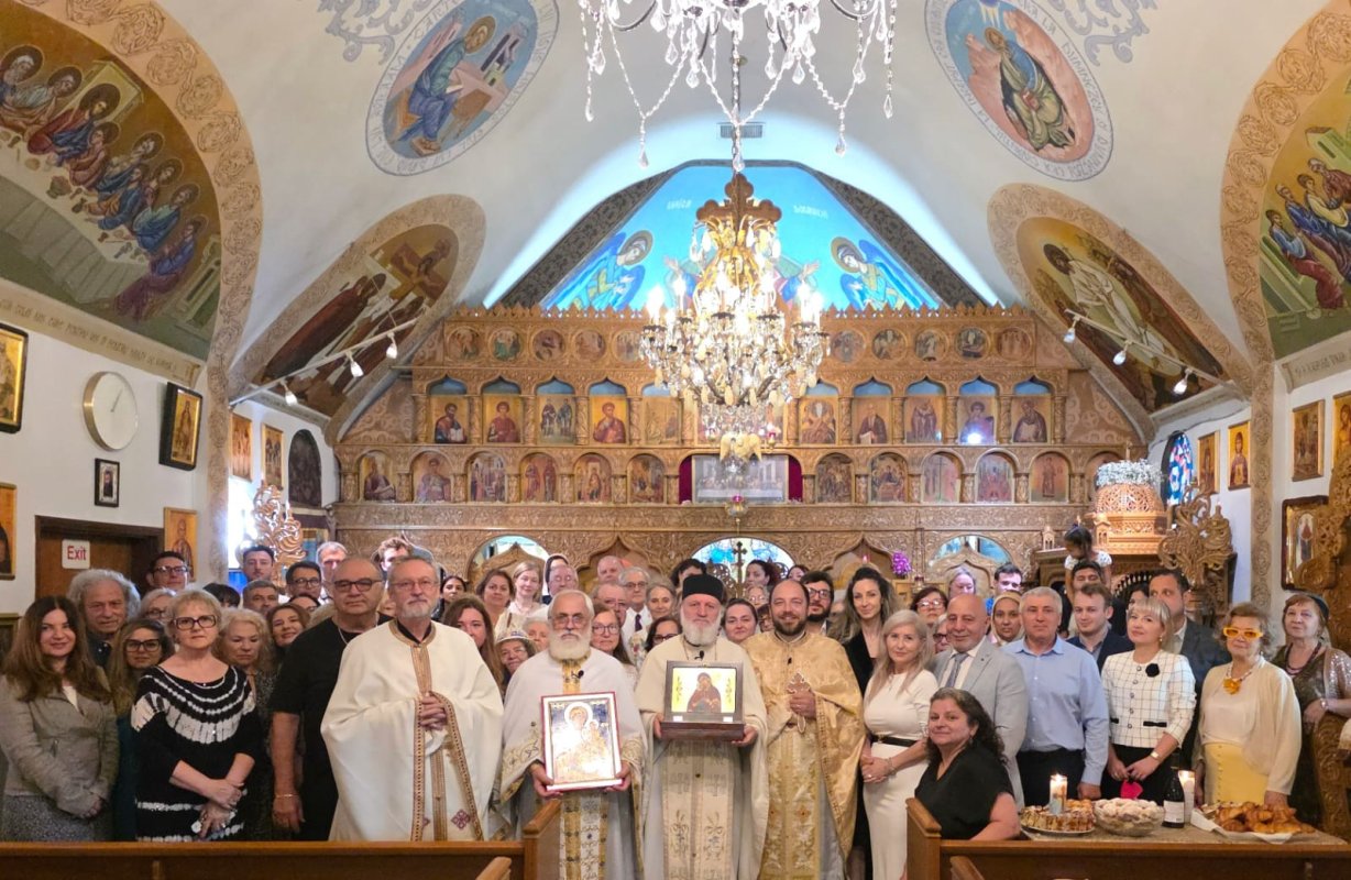 Vizită duhovnicească la o parohie românească din Los Angeles 339638