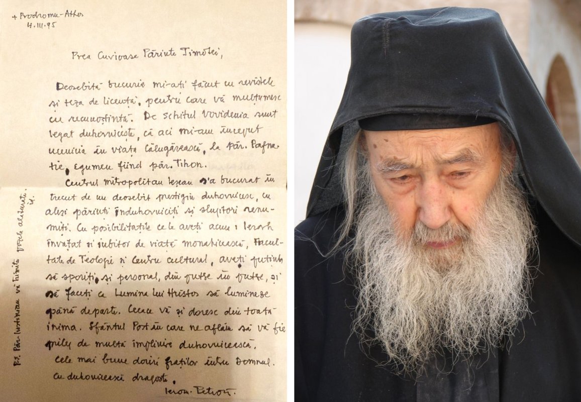 Comoara ascunsă în epistolele inimilor - mărturisiri ale Părintelui Petroniu 339780