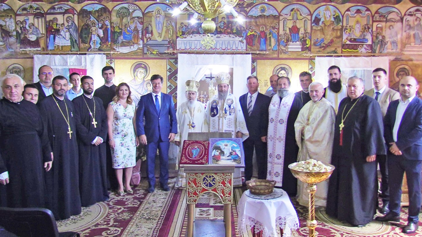 Binecuvântare de lucrări în Parohia Chelmac din județul Arad 340074