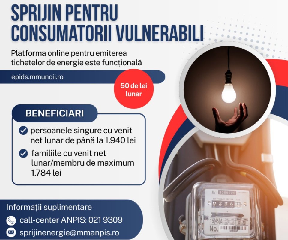 Platformă de obținere a voucherului de energie 340113