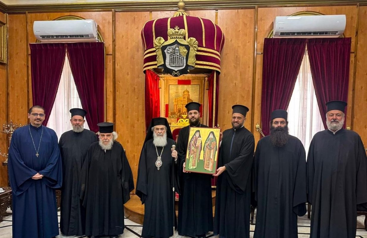 Delegația Patriarhiei Române, primită de Patriarhul Ierusalimului 340205