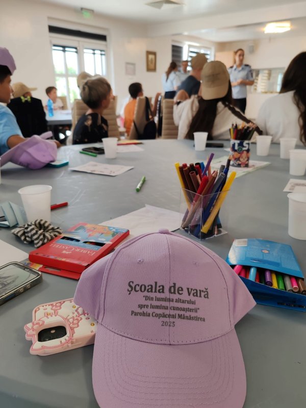Copilăria în lumina credinței la Școala de vară a parohiilor Copăceni 340321