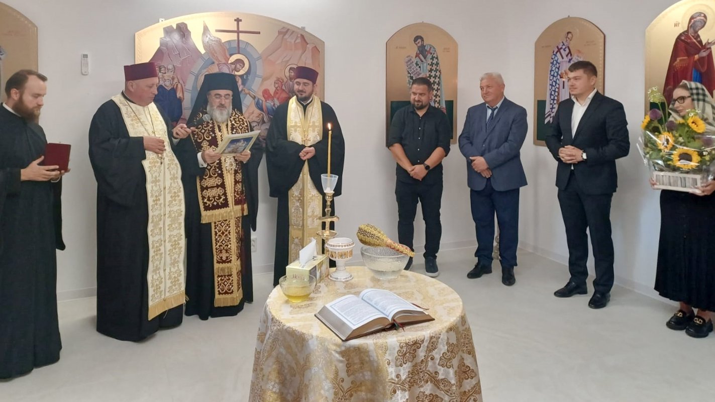 Sfințirea noului așezământ parohial din Pănătău, județul Buzău 340415