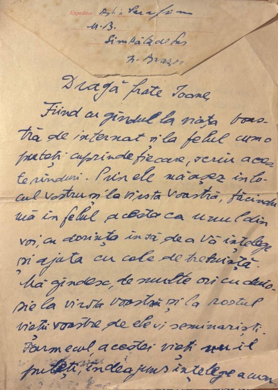 Cuviosul Serafim cel Răbdător de la Sâmbăta, mărturii din file de epistolă și evlavioase aduceri aminte 340925
