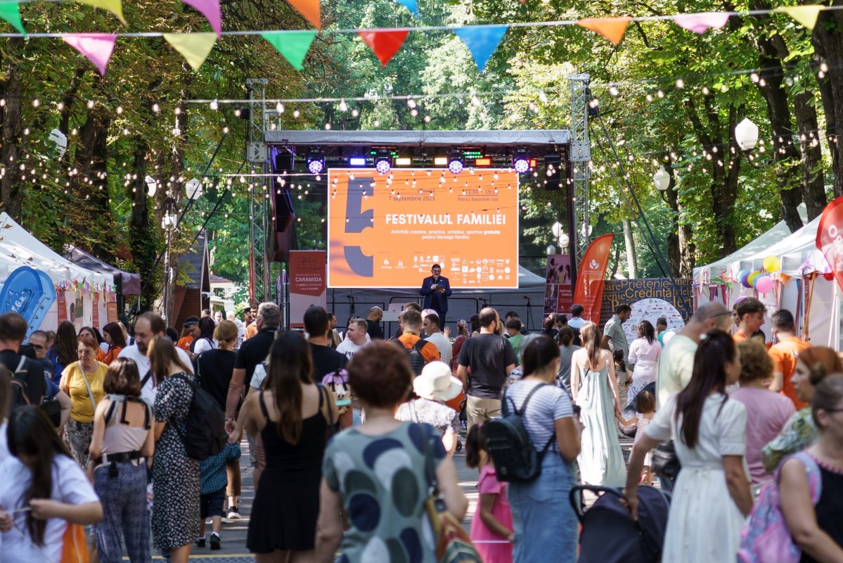 Festivalul Familiei, ediția a V‑a, prilej de bucurie și întâlnire la Iași 341059