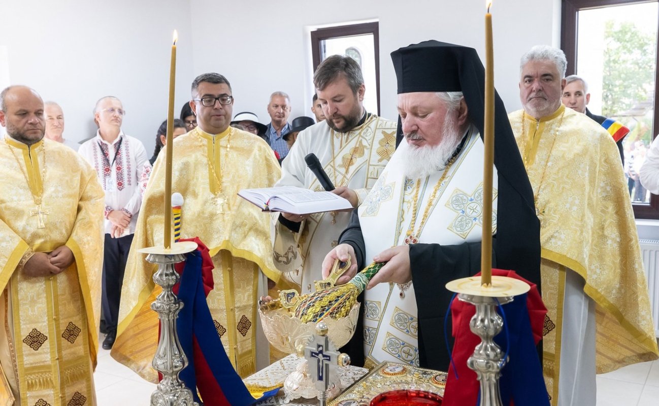 Sfințire de așezământ social în Parohia Comarnic 341041