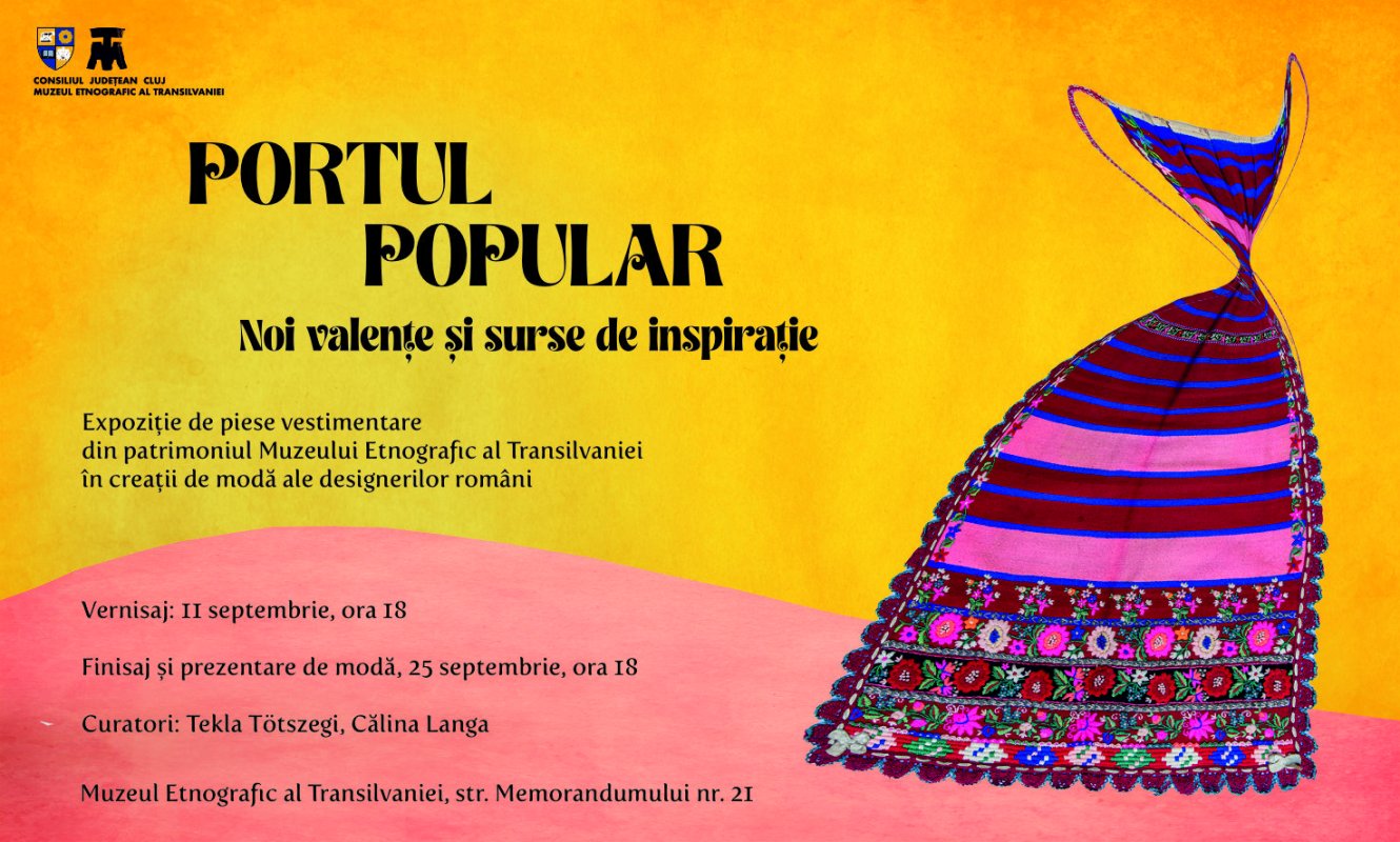 Expoziție inedită la Cluj: portul popular reinterpretat de designeri români 341270