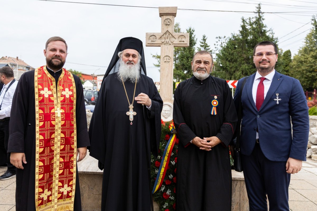Memoria protopopului martir Aurel Munteanu cinstită la 85 de ani de la jertfă, la Huedin 341467