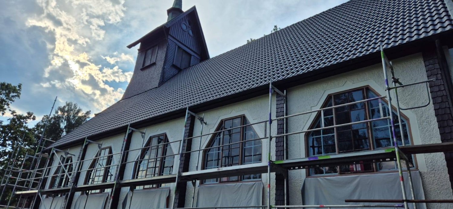 Se apropie de final reabilitarea bisericii din Borås, Regatul Suediei 341917