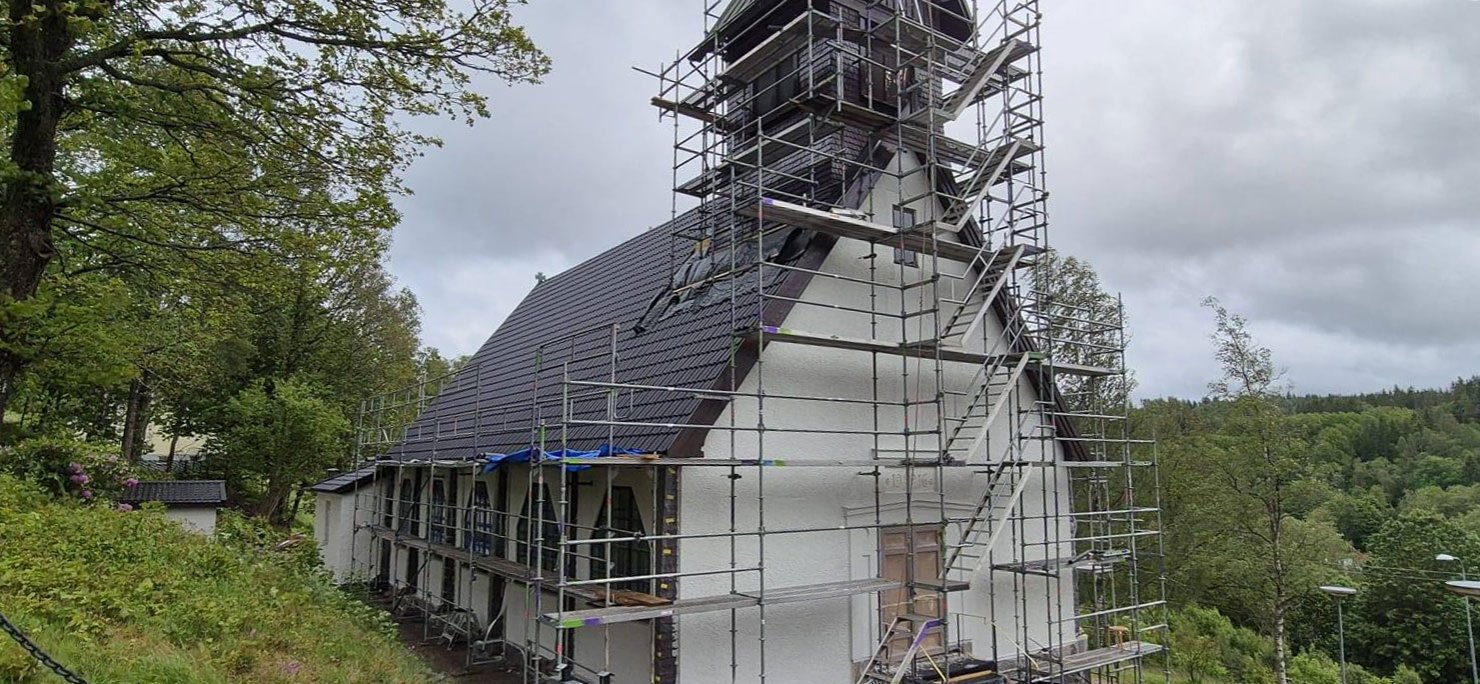 Se apropie de final reabilitarea bisericii din Borås, Regatul Suediei 341918