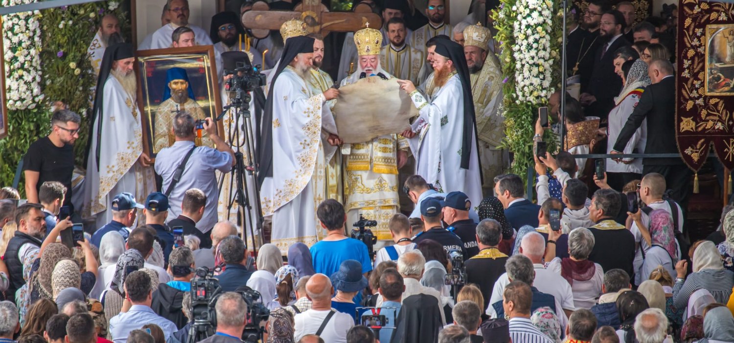 Proclamarea locală a canonizării Sfântului Cuvios Mucenic Gherasim de la Tismana 342159