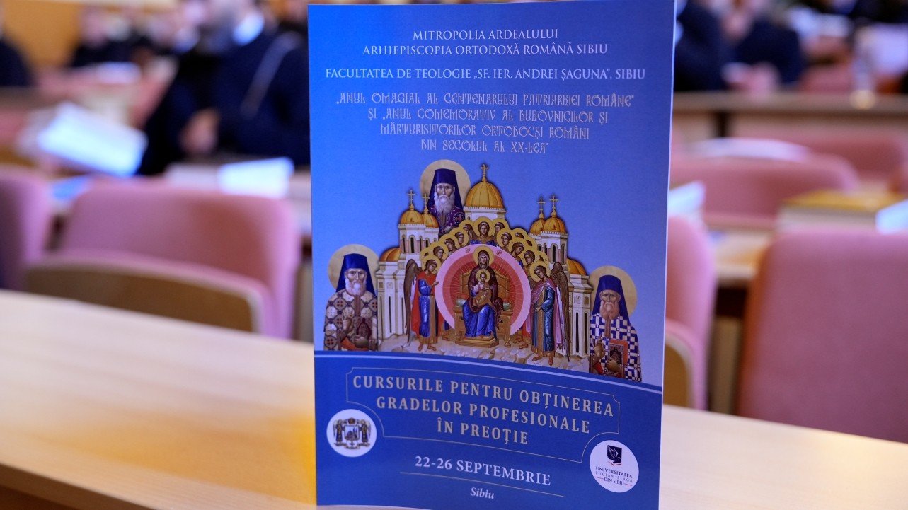 Cursuri la Sibiu pentru obţinerea gradelor profesionale în preoţie 342264