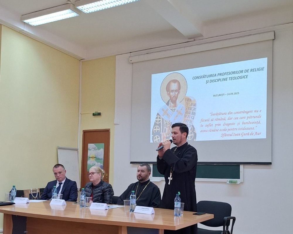 Consfătuirea profesorilor de religie și discipline teologice din Capitală 342495