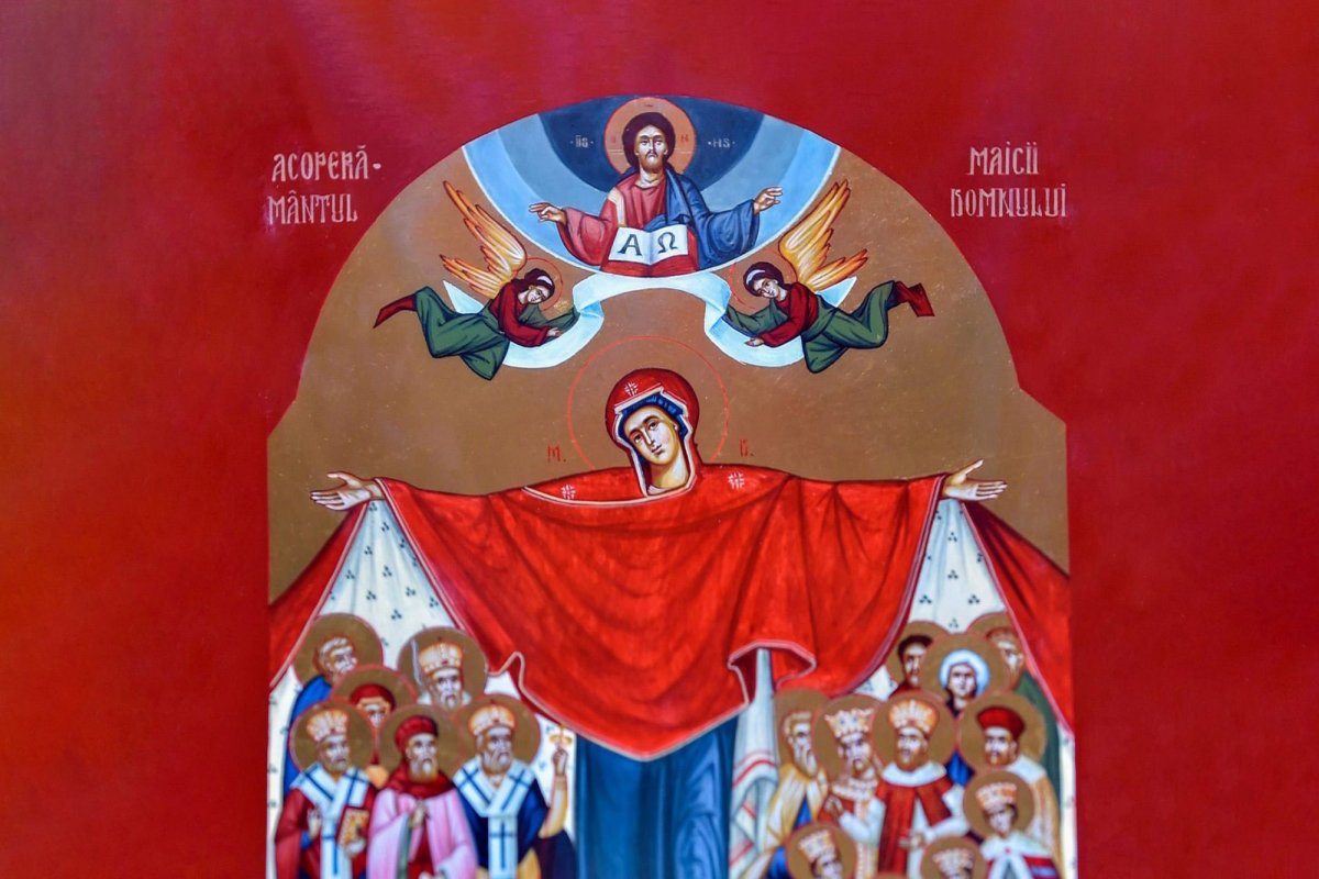 Acoperământul Maicii Domnului, îndemn la curăţie, credinţă şi speranţă 342852