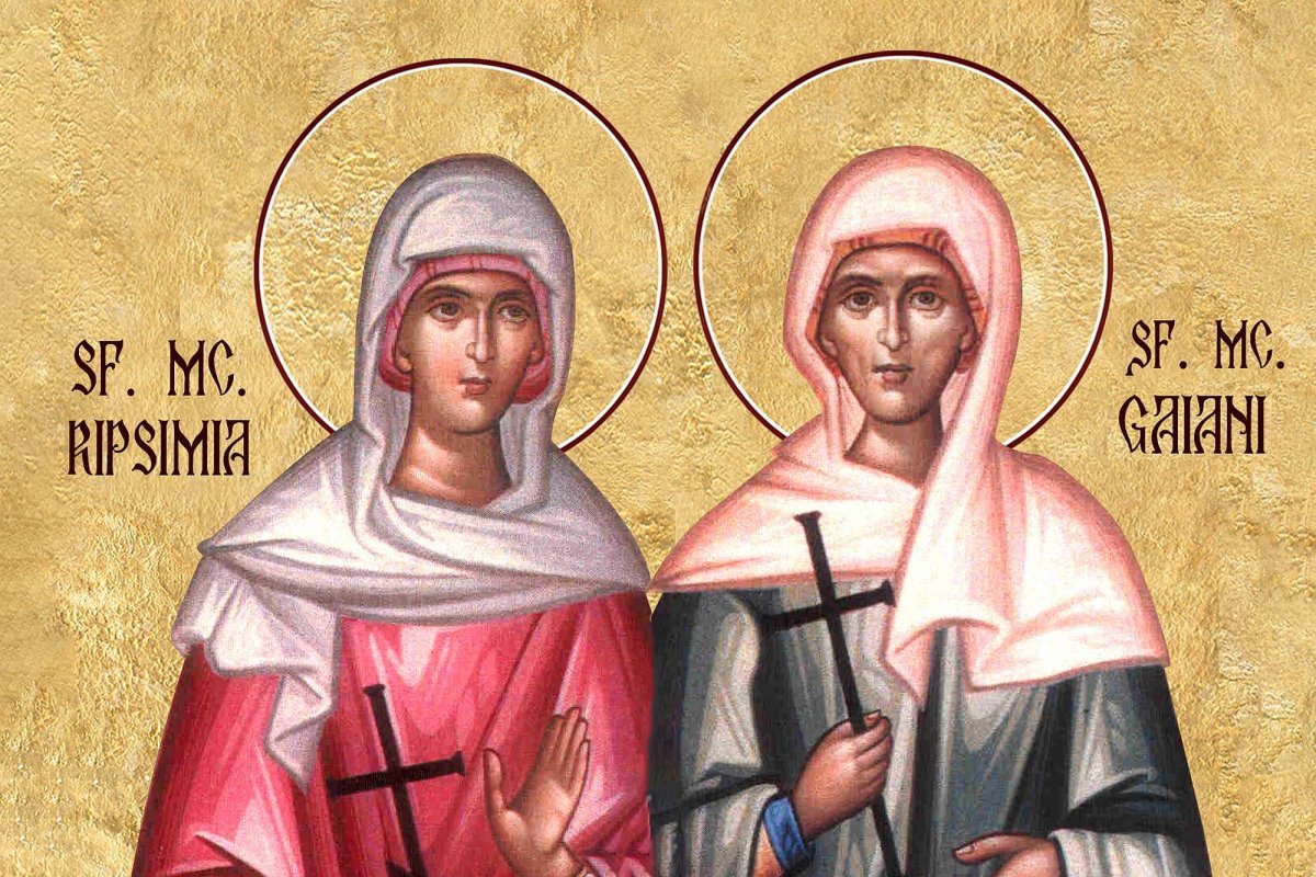 Sf. Ier. Grigorie Luminătorul, Arhiepiscopul Armeniei; Sf. Mc. Ripsimia şi Gaiani 228000