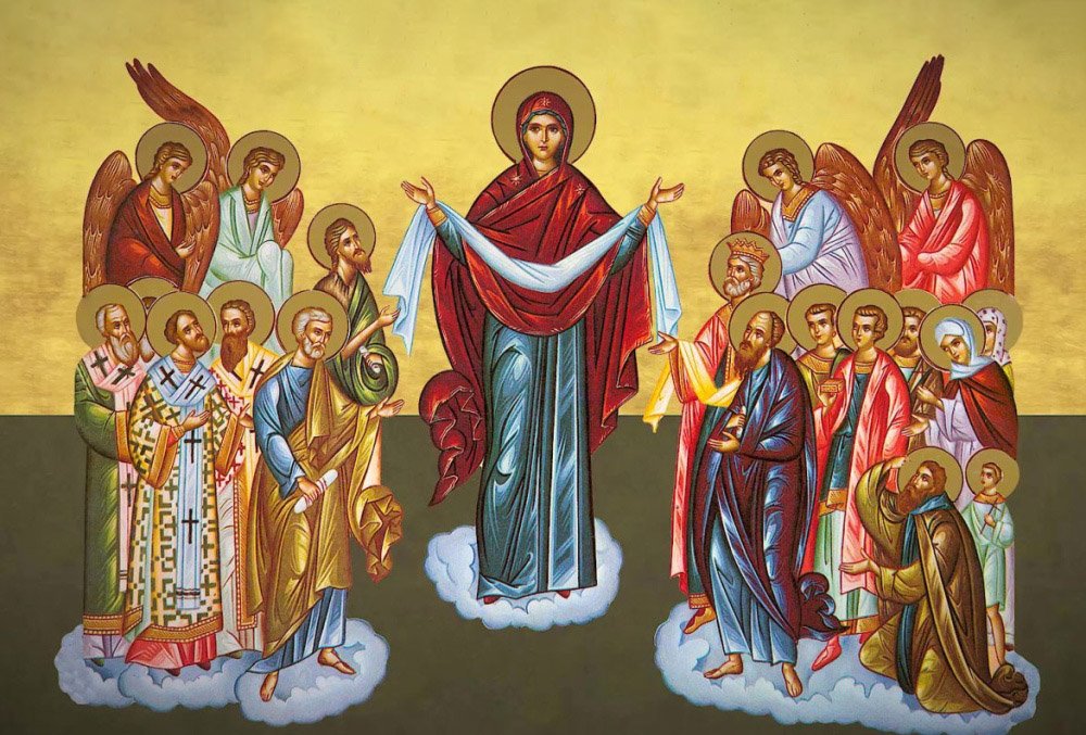 Acoperământul Maicii Domnului; Sf. Ap. Anania; Sf. Cuv. Iosif şi Chiriac de la Bisericani; Sf. Cuv. Roman Melodul (Dezlegare la peşte) 310045