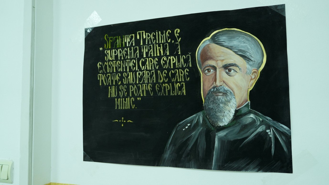 Icoană a Sfântului Dumitru Stăniloae adusă la Seminarul Teologic din Braşov 343822