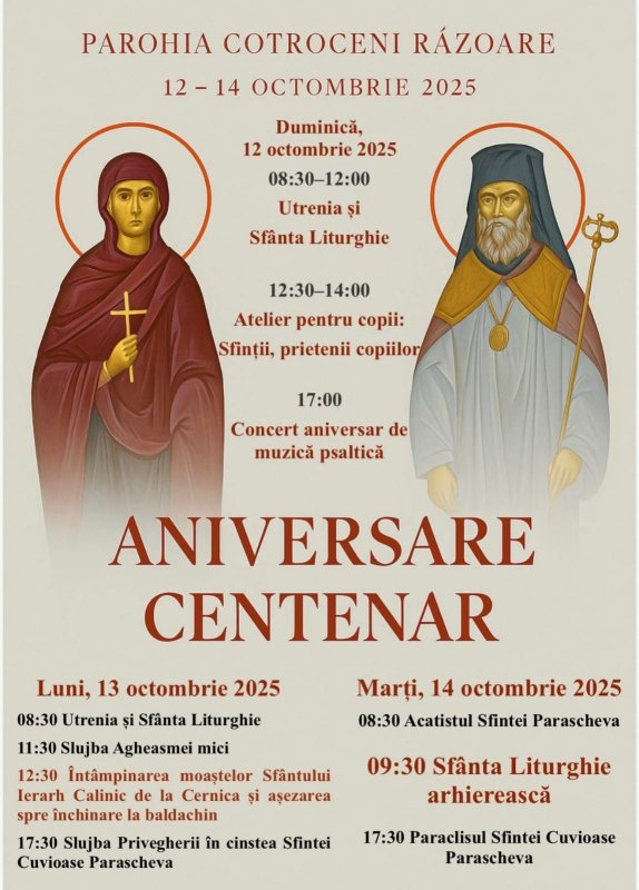 Parohia Cotroceni-Răzoare sărbătorește 100 de ani de la înființare 343843