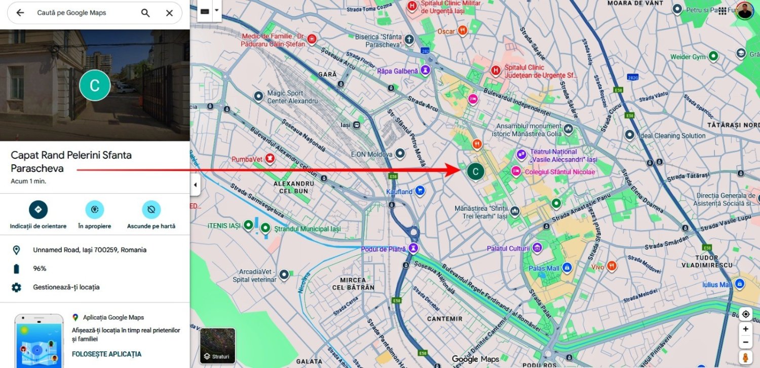 Pelerinii pot vedea rândul închinătorilor în timp real 343835