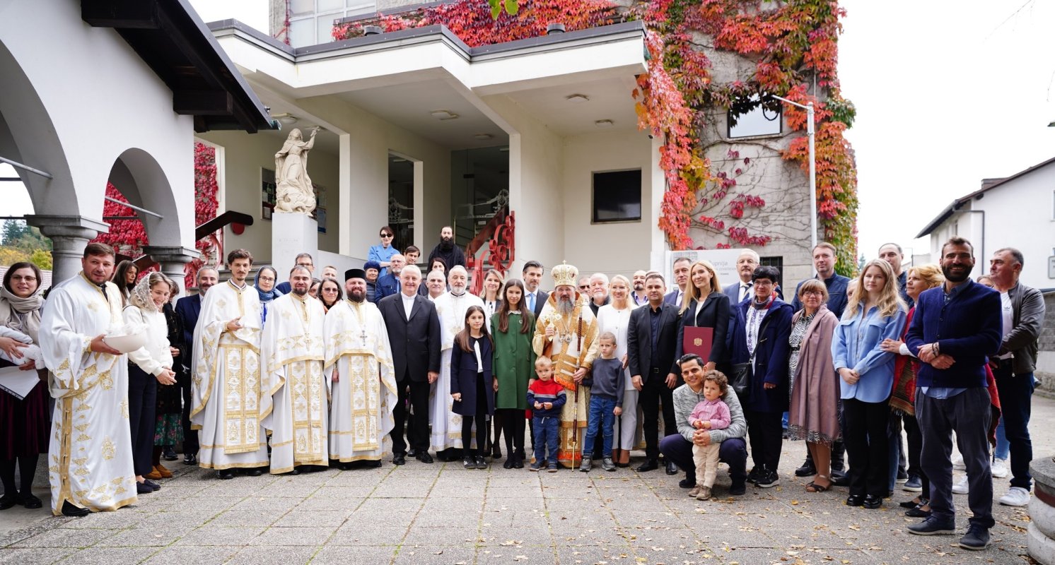 Binecuvântare pentru noul preot al Parohiei ortodoxe române din Ljubljana 344356