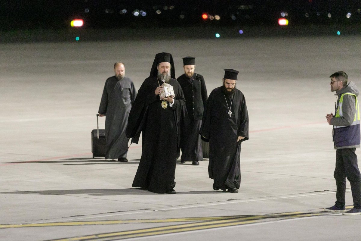 Moaștele Sfântului Grigorie Palama au sosit la Iași 344241