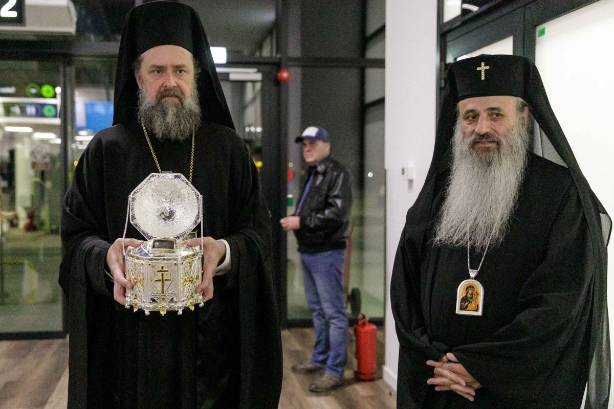 Moaștele Sfântului Grigorie Palama au sosit la Iași 344244