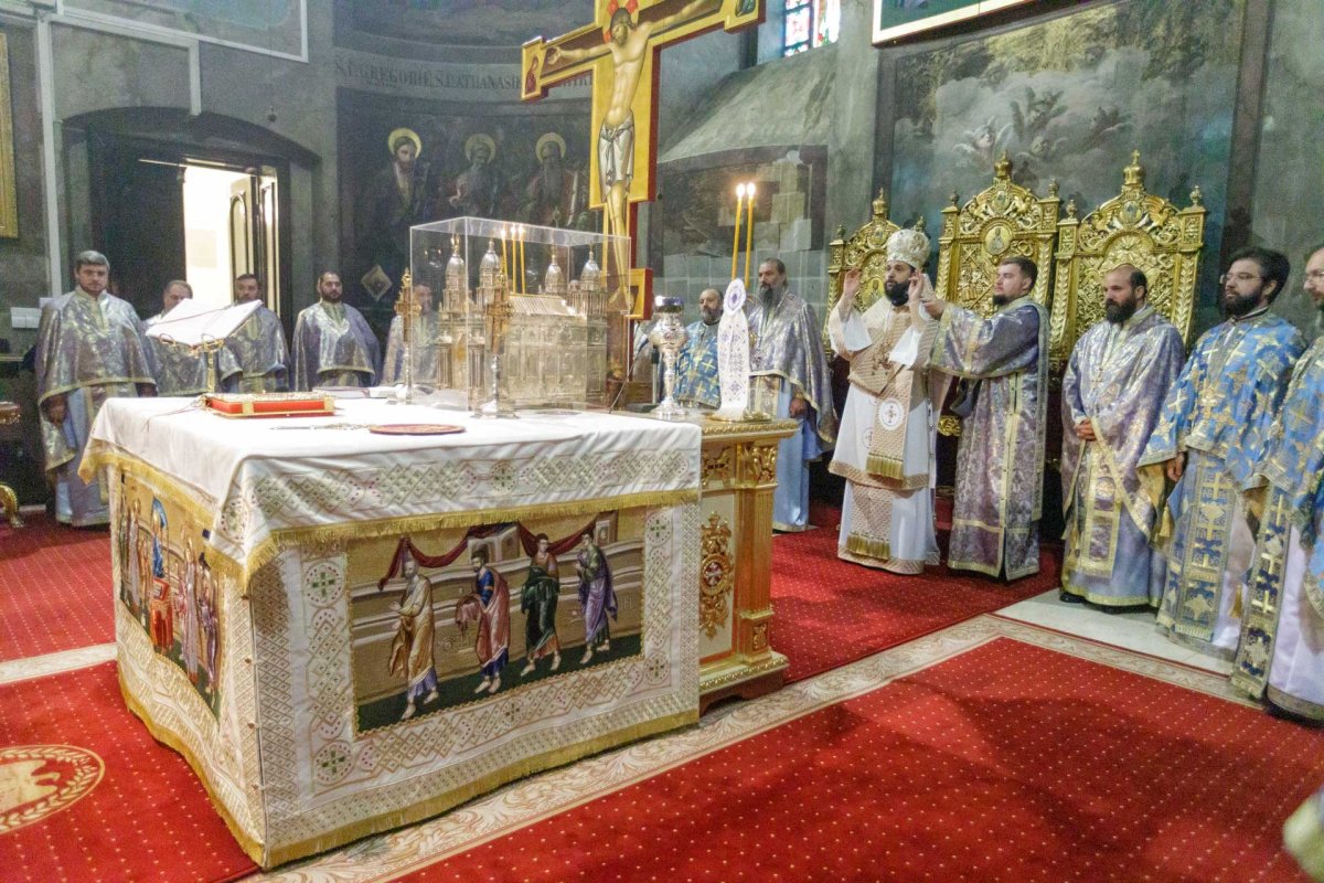 Sfânta Liturghie din ultima zi a pelerinajului, oficiată de PS Părinte Teofil Trotușanul la Iași 344671