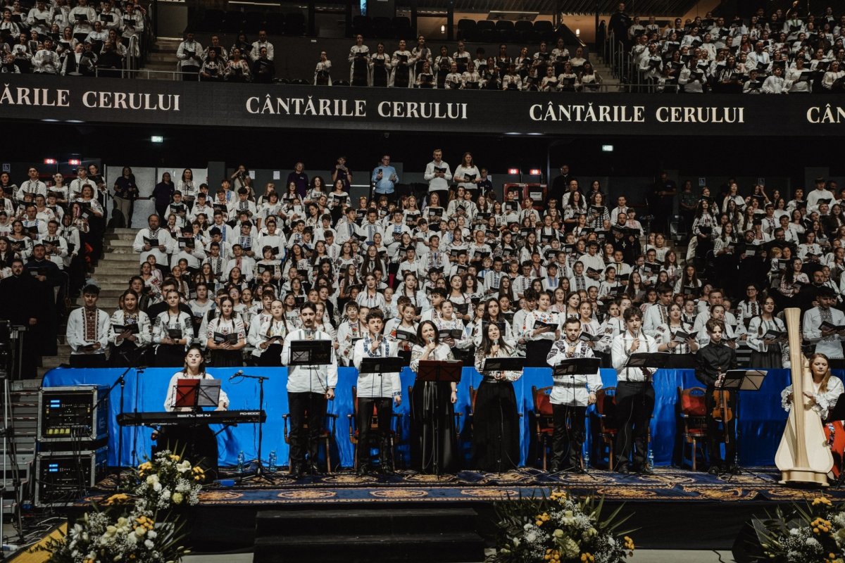 4.000 de copii și tineri au participat la evenimentul muzical „Cântările Cerului” 344746