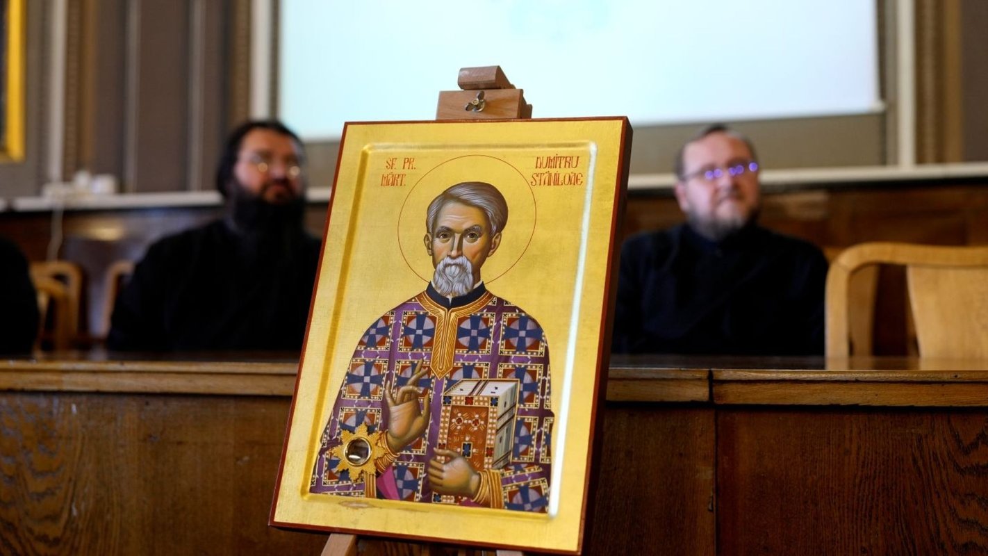 Cinstire adusă Sfântului Dumitru Stăniloae la Colegiul „Andrei Şaguna” din Braşov 345014
